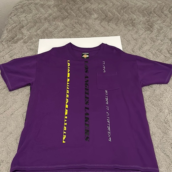 A Express NBA collaboration tee shirt straight fire. - Picture 1 of 3